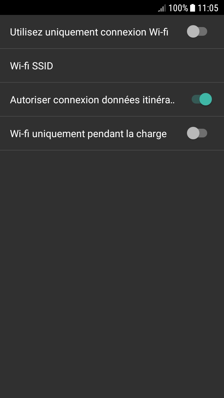 Nightscout connection preferences